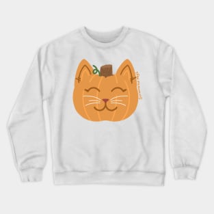 Pumpcat Pumpkin Cat Crewneck Sweatshirt